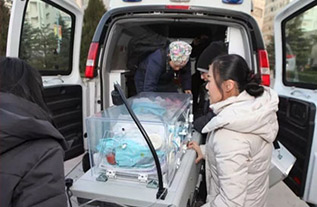 珲春市妇婴监护型护送